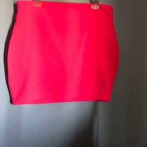 Hot Pink Skirt